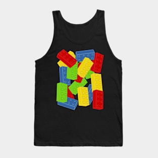 Colored Bricks Tank Top